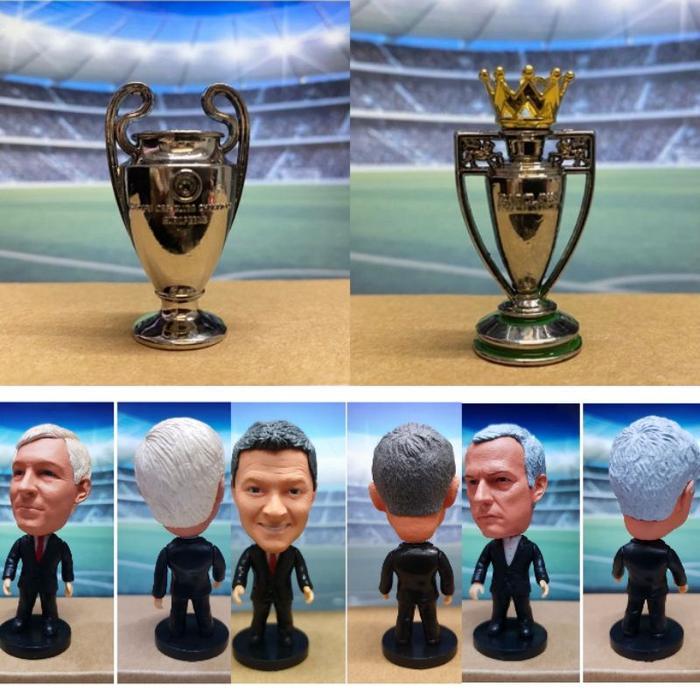 Fure Miniatur Pemain Kodoto Ronaldo Bruno Fernandes Greenwood Cavani Rooney Beckham Solskjaer Sir Al