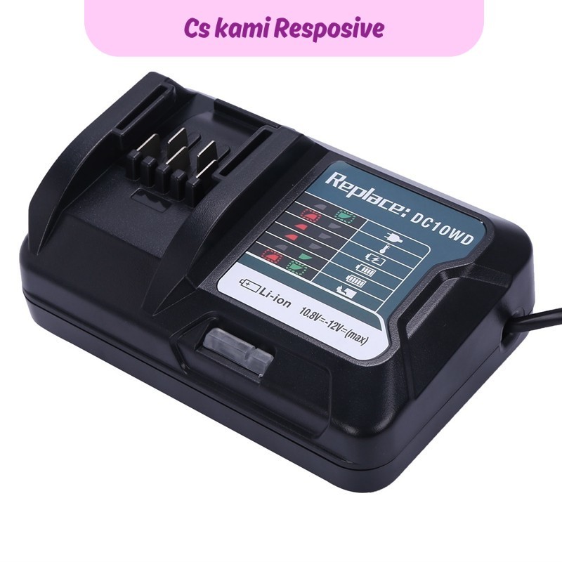 MM Bird Nest House Hut Fast Lithium Battery Charger For Makita 10.8V 12V Dc10Wd / Dc10Sb / Dc10Wc / 