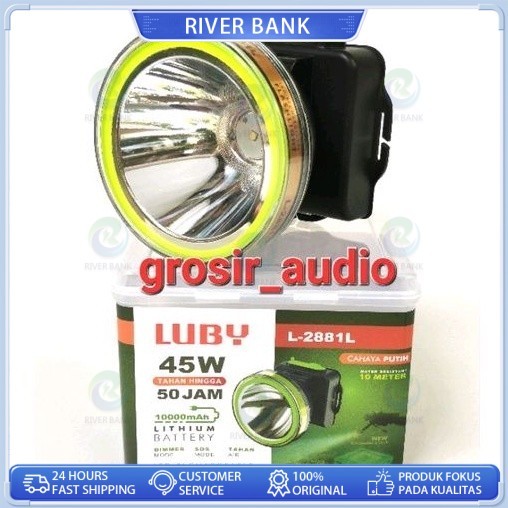 SENTER KEPALA LUBY L2881L 45W ,SENTER KEPALA LUBY L2881K ,SENTER HEAD LUBY 2881 ,LUBY 2881 ORIGINAL