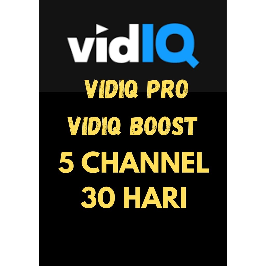 VIDIQ BOOST 30 HARI [RESMI]