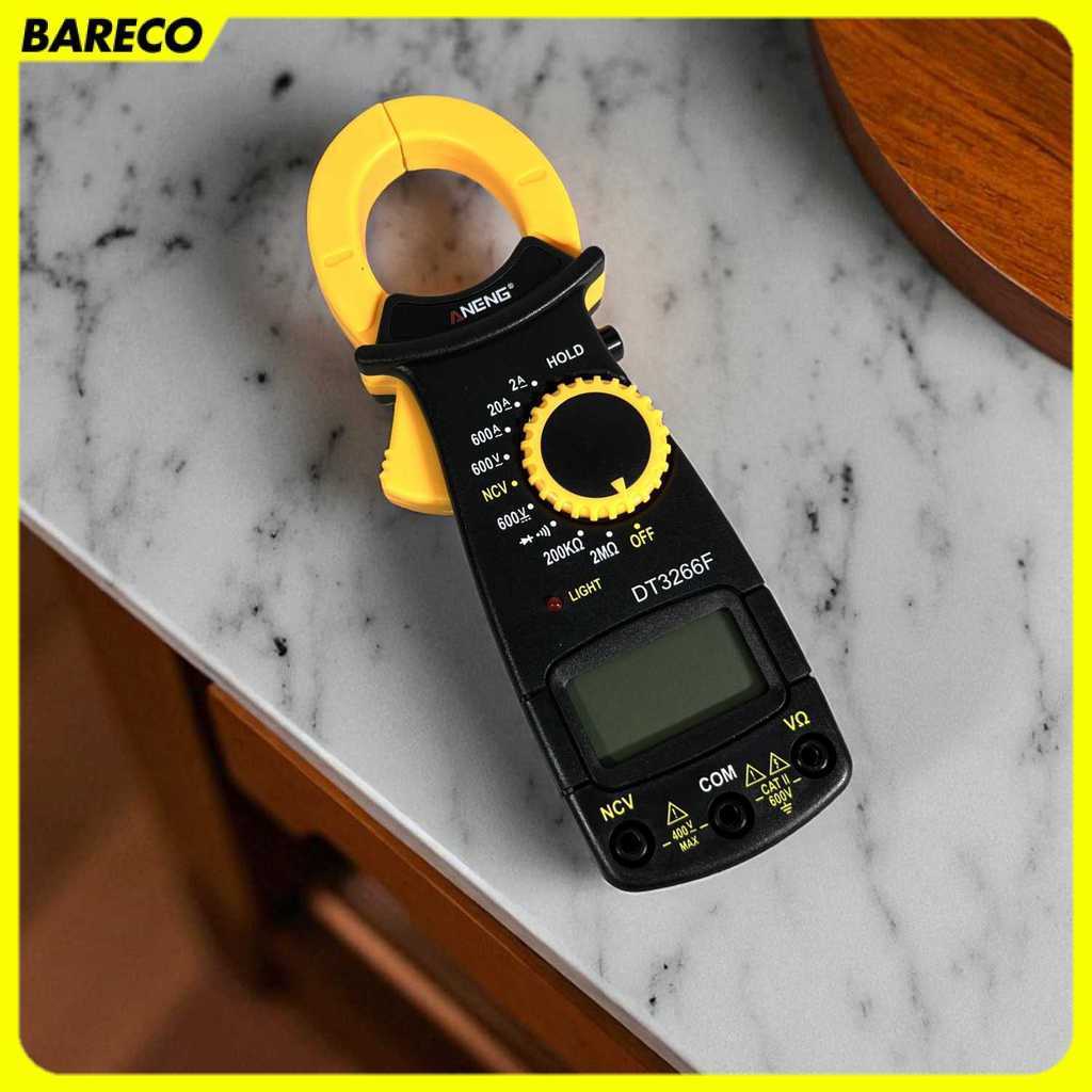 ANENG Digital Multimeter Tang Ampere Voltage NCV Tester Clamp - DT3266F