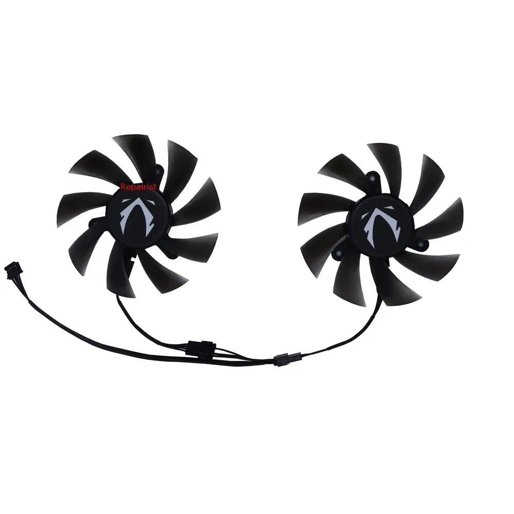 GPU Cooler,Video Card Cooling Fan,2Pcs/Set,XY-D09015B,For JIESHUO Notebook Laptop ip RTX 3070M 8G rt