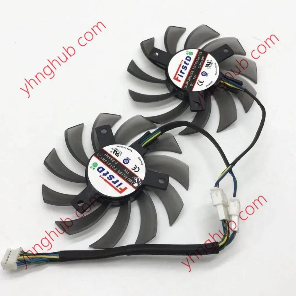 Firstd FD7010H12S GTX660 GTX670 GTX680 GTX690 GTX660Ti DC 12V 0.35AMP Graphics card Fan