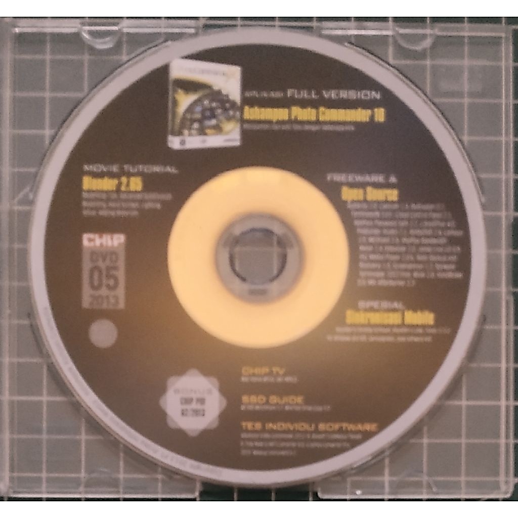 Bundle DVD Majalah CHIP Tahun 2013
