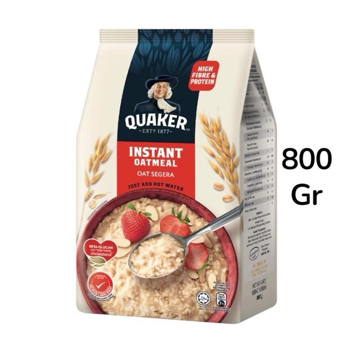 Quaker Instant Oatmeal / Quaker Instant 1.2 kg / Quaker Instant 800gr / Quaker Instant Malaysia - 80