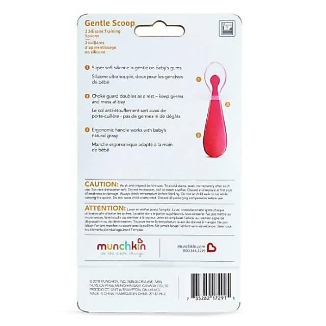 Munchkin Gentle Scoop Silicone Training - 2pk