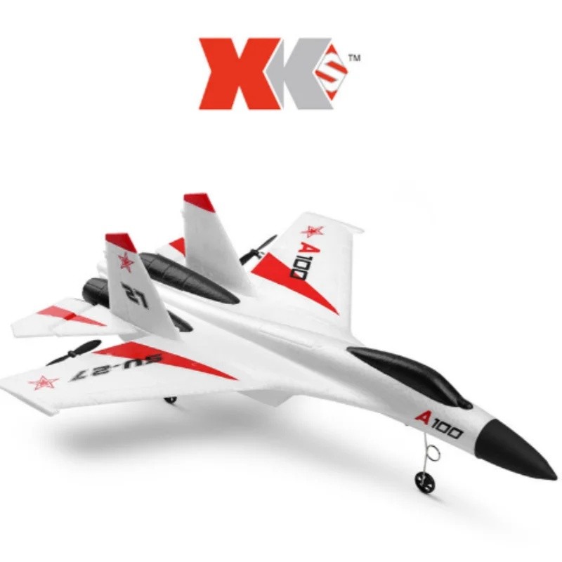 Original Weili Xk A100 Su-27 J-11 Rc 3-annel Fixed Wing 2.4g Remote Control Glider Epp Outdoors Airc