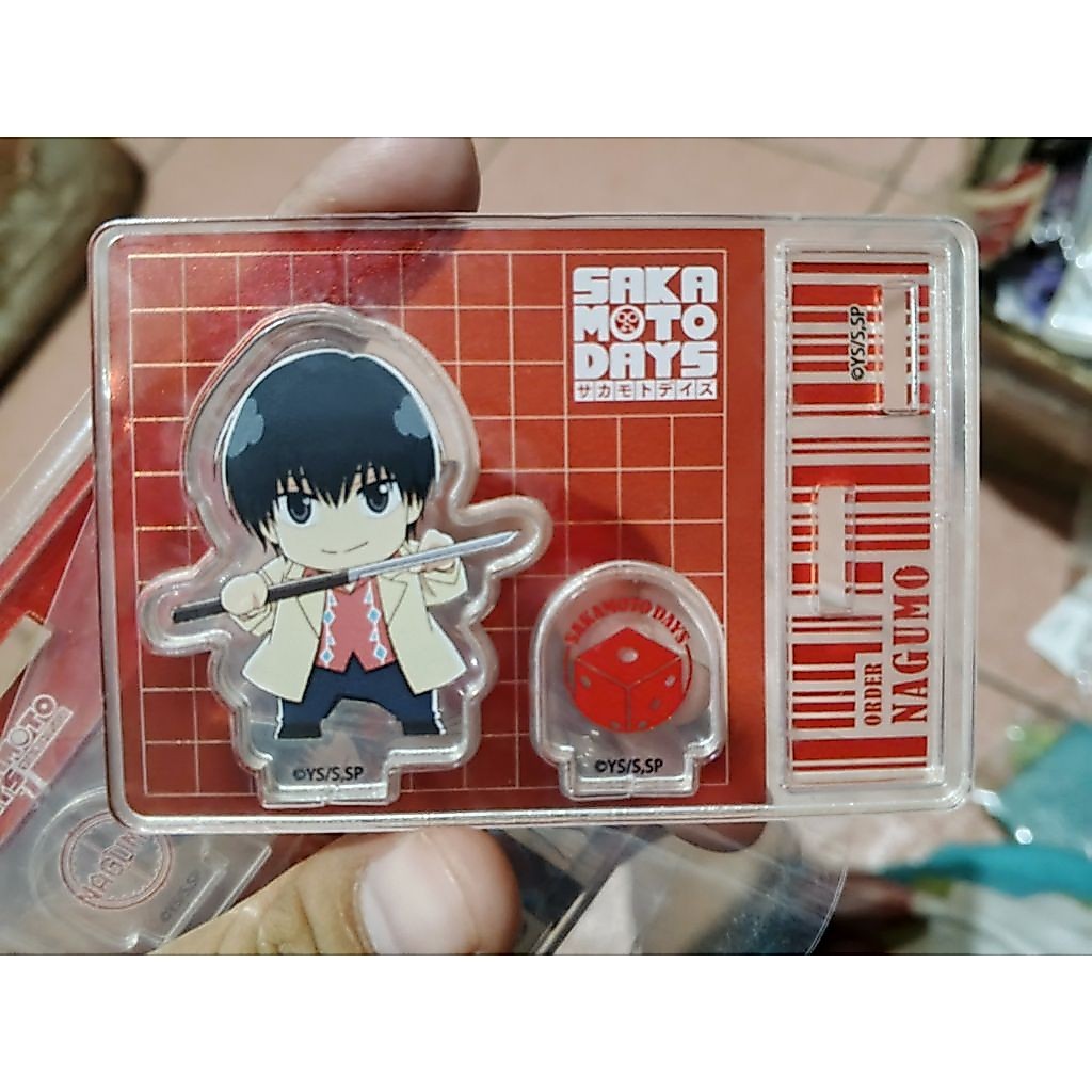 NAGUMO CHIBI SAKAMOTODAYS OFFICIAL STANDE MINI