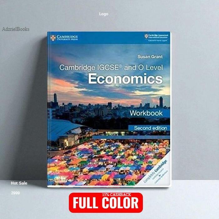 IGCSE and O Level Economics Workbook - Susan Grant ( FULL COLOR )