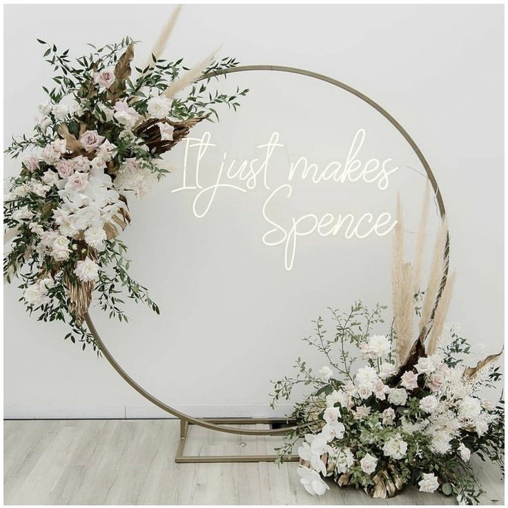 Backdrop Lingkaran 77 Besi Simple