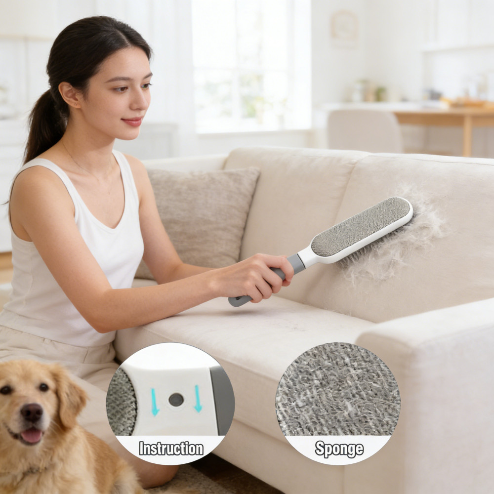 Sikat Karpet Sikat Anjing Lint Roller Sikat Bulu Hewan Pet Sikat Pembersih Terbaru
