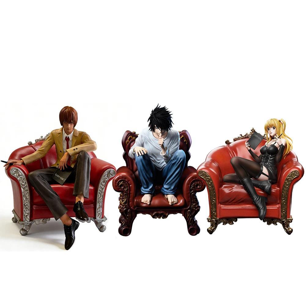 Anime Amane Misa Figure L Yagami Light Action Figure L Lawliet Figure Collect model doll Misa Amane 