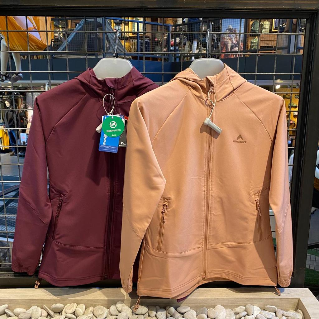 EIGER JAKET WANITA WS ACTIVE SOFTSHELL JACKET