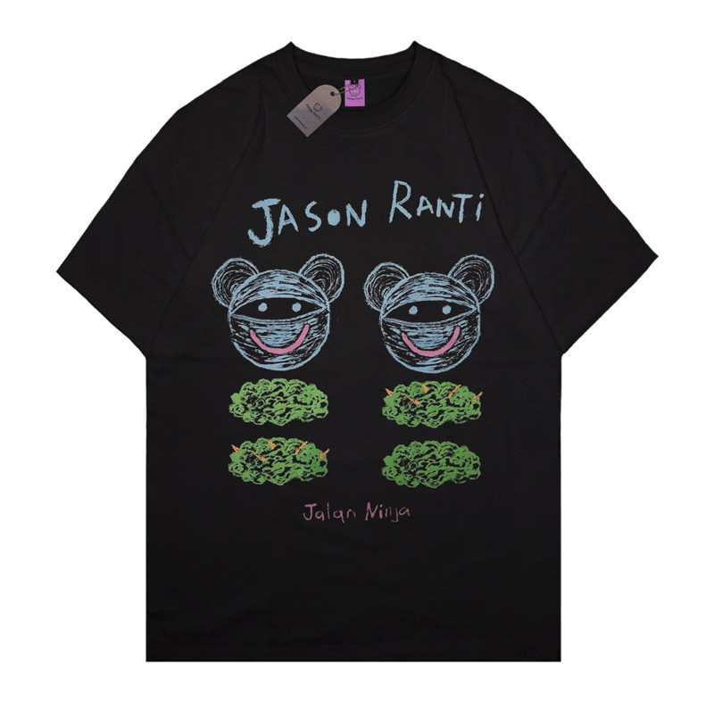 Jason Ranti "Jalan Ninja" Kaos Pria