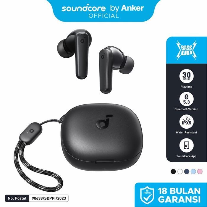 Anker Soundcore R50i / R50i NC Earbuds Adaptive Noise Canceling Headset - R50i Hitam