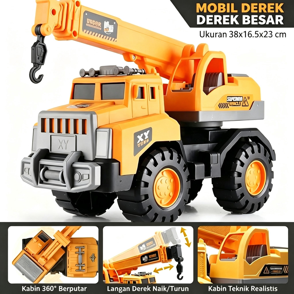 Mobil Truk Mainan Anak Laki Laki Mainan Mobil Mobilan anak Truk Mainan Anak Jumbo