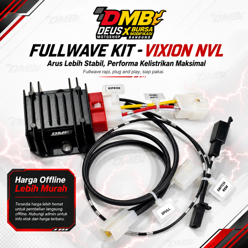 Kabel Full Wave DMB Yamaha Vixion NVL PNP Kiprok NMAX DMB02 DMB03 YGP