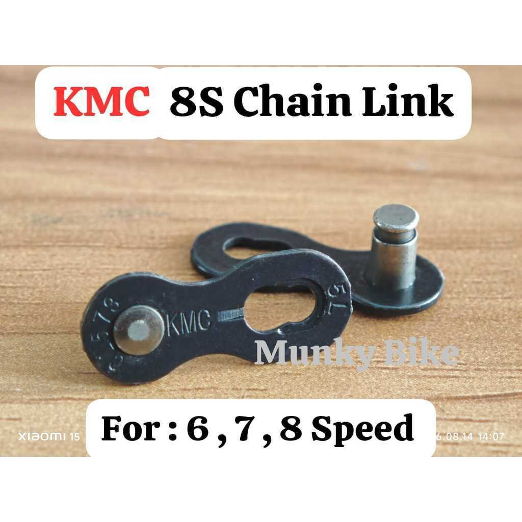 Foto KMC Sambungan Rantai Master Magic Chain Link Rantai Sepeda 6S 7S 8S  6 7 8 S Speed Percepatan