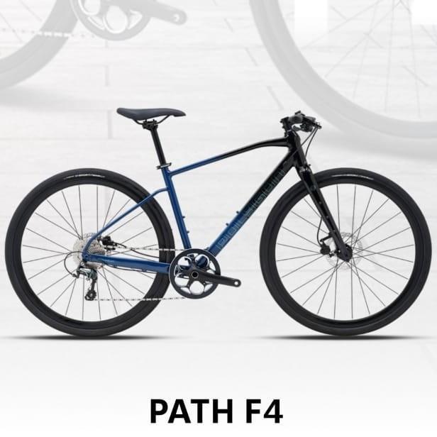 Sepeda Polygon Path F4 Hybrid - Blue Black, S