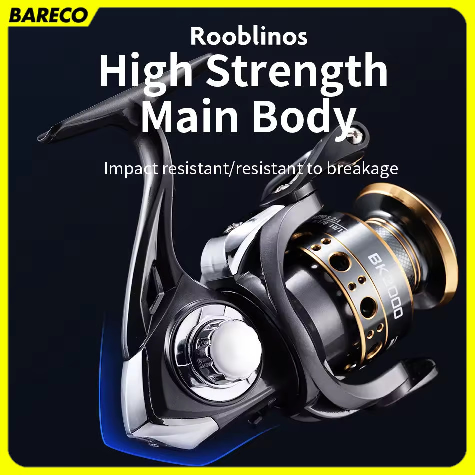 Reel Pancing Spinning Fishing Reel 5.2:1 14 Bearings 4000 - BK4000