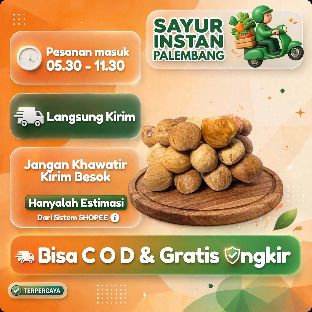 Jengkol Rebus - Sayur Segar Palembang - Sayur Instan Palembang