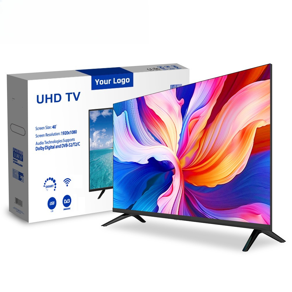 VITEK 49 60 78 Inch Smart 4K Television LED TV,Cheap Chinese Flat Screen UHD Television,55 65 75 80 