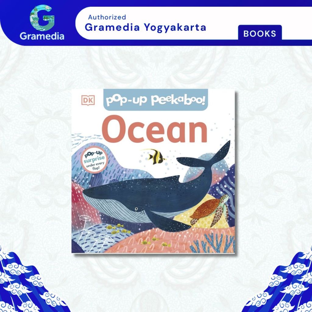 Gramedia Yogya - Pop-Up Peekaboo Ocean: Pop-up Surprise Under Every Flap