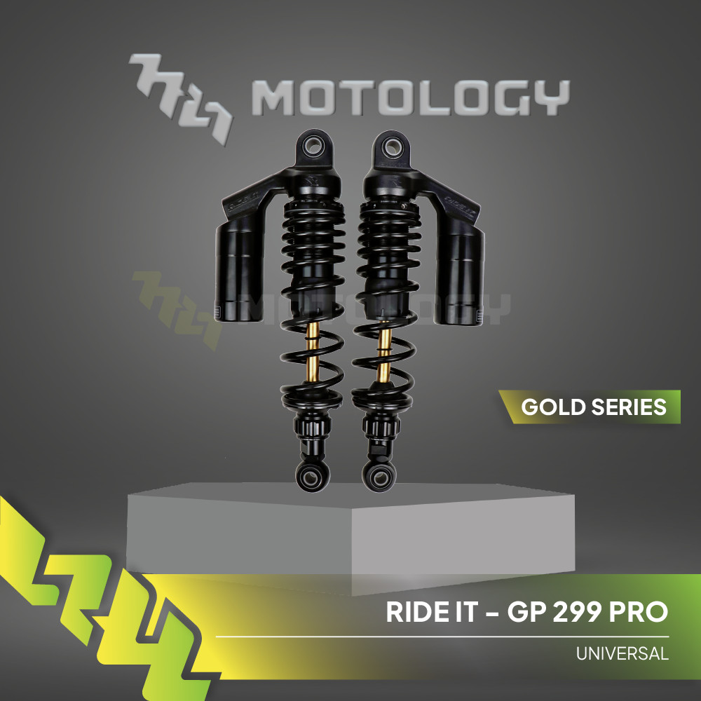 SHOCK ABSORBER GP 299 PRO GOLD SERIES RIDE IT SINGLE CLICK /SHOCKBREAKER RIDE IT GP 299 GOLD