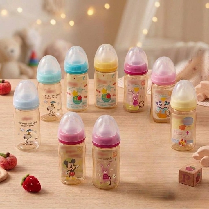 ( OTH727 / OTH728 ) (KIDS) Limited edition w*de n*ck P*SU disney snoopy s*ft t*uch botol dot susu ba
