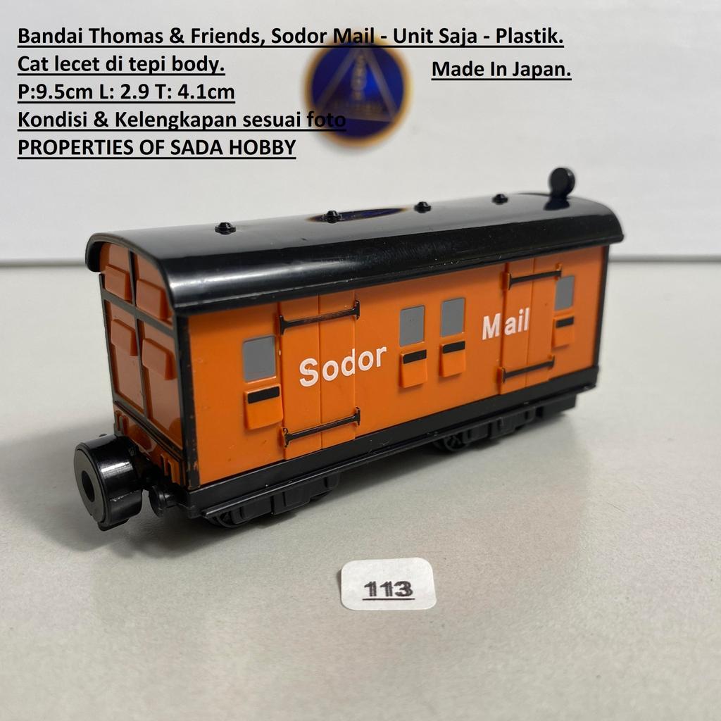 Bandai Thomas & Friends Engine Collection Sodor Mail Train Bandai Japan Unit Only