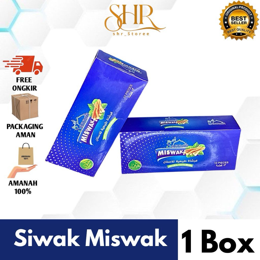 Siwak Premium / Siwak Plus Tempat Siwak / Siwak Sunah Nabi / Miswak Siwak / Siwak Murah