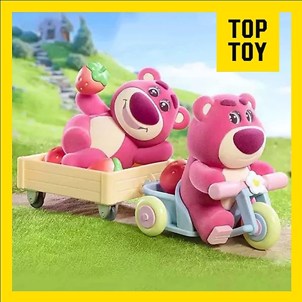 SEKAMBANGAN TOP TOY - Disney Toy Story Action Figure Box Lotso Strawberry Orchard Series Surprise Bo