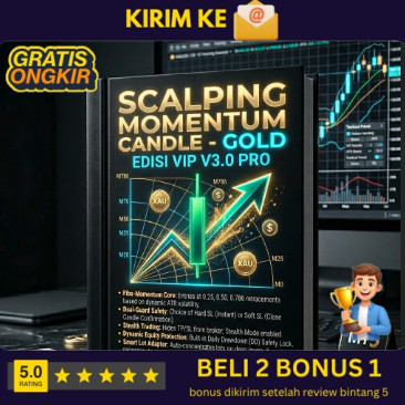 SCALPING MOMENTUM condle ,EA robot troding FOREX XAUUSD semi outo full version (BUKAN BUKU)