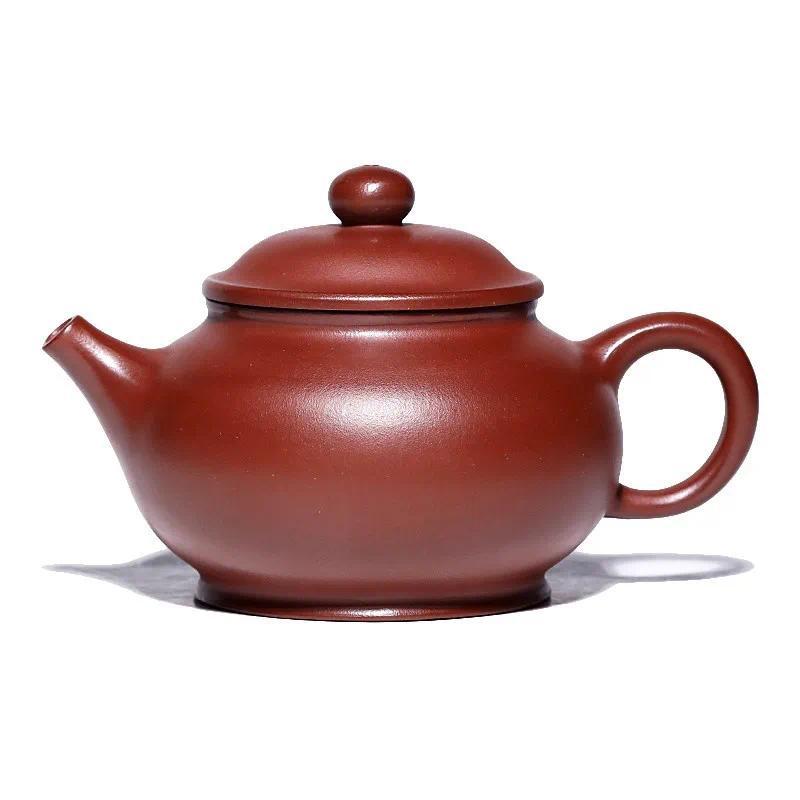Yixing "Breathing Teapot" – 160ml Zhu Ni Clay Masterpiece​​, Artisan Teapot​​, Zisha Teapot