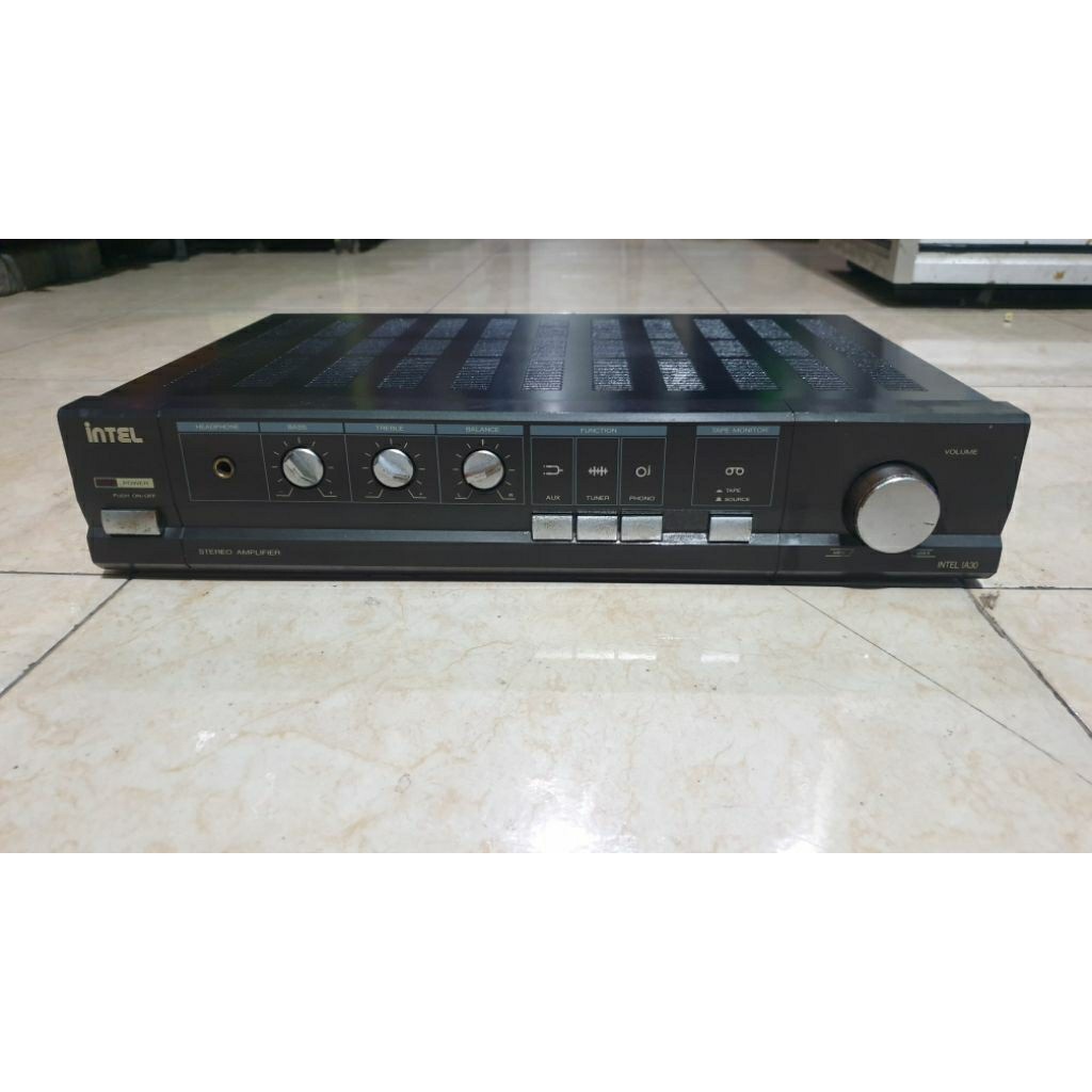 power amplifier vintage intel ia30 stereo intergrated second normal siap pakai