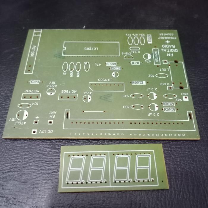 pcb tuner fae fae347 frequency counter radio fm Big Salle 
