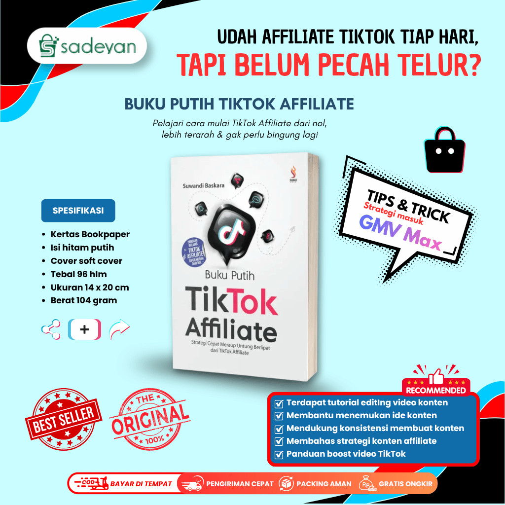 Buku Putih Tiktok Affiliate [Update Terbaru] - Ranah Buku