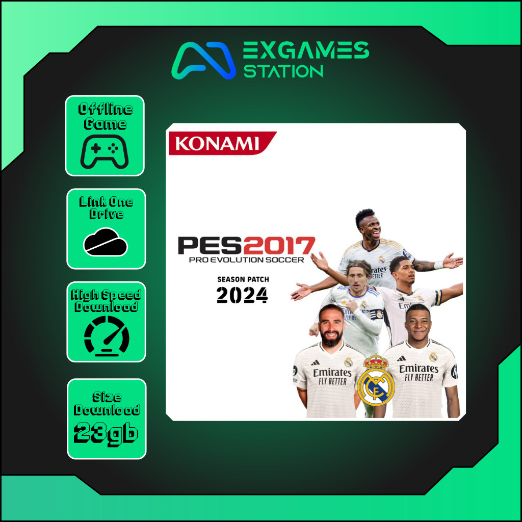 PES 2017 PATCH FC 2023/2024 Liga Indonesia | Game Offline Seru PC Dan Laptop