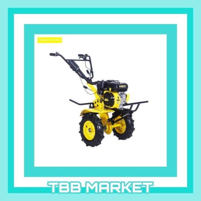 FIRMAN FTL 900 H Mesin Traktor Mini Tiller Cultivator Basah Kering