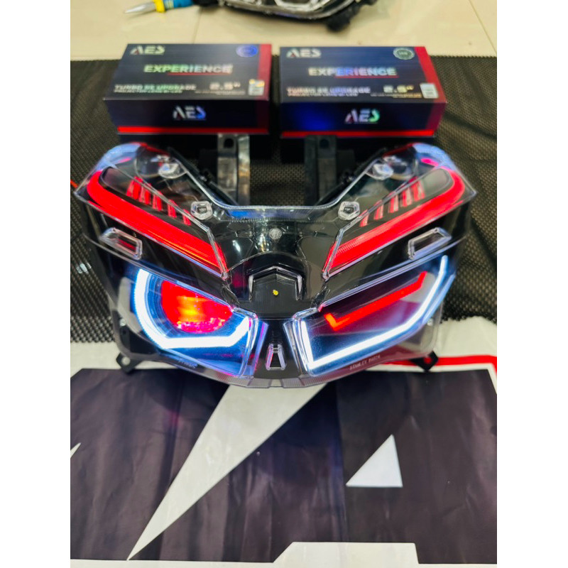 PAKETAN BILED AES TURBO SE EXPERIENCE&ICC WAR VARIO 150/125 New sepaket headlamp