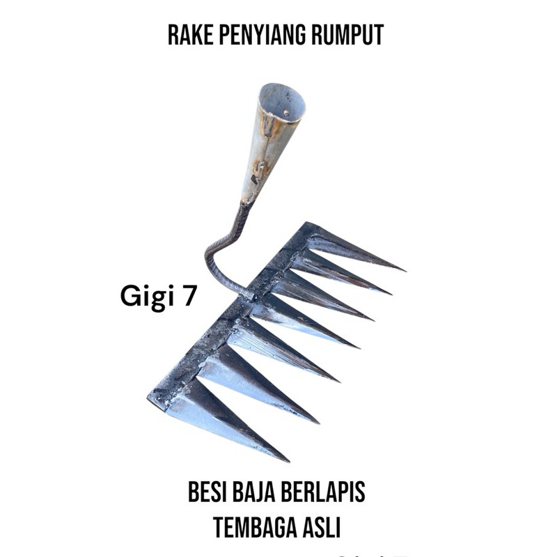 alat pembersih rumput liar garuk sampah garuk kotoran alat pembersih rumput liar garuk rumput besi