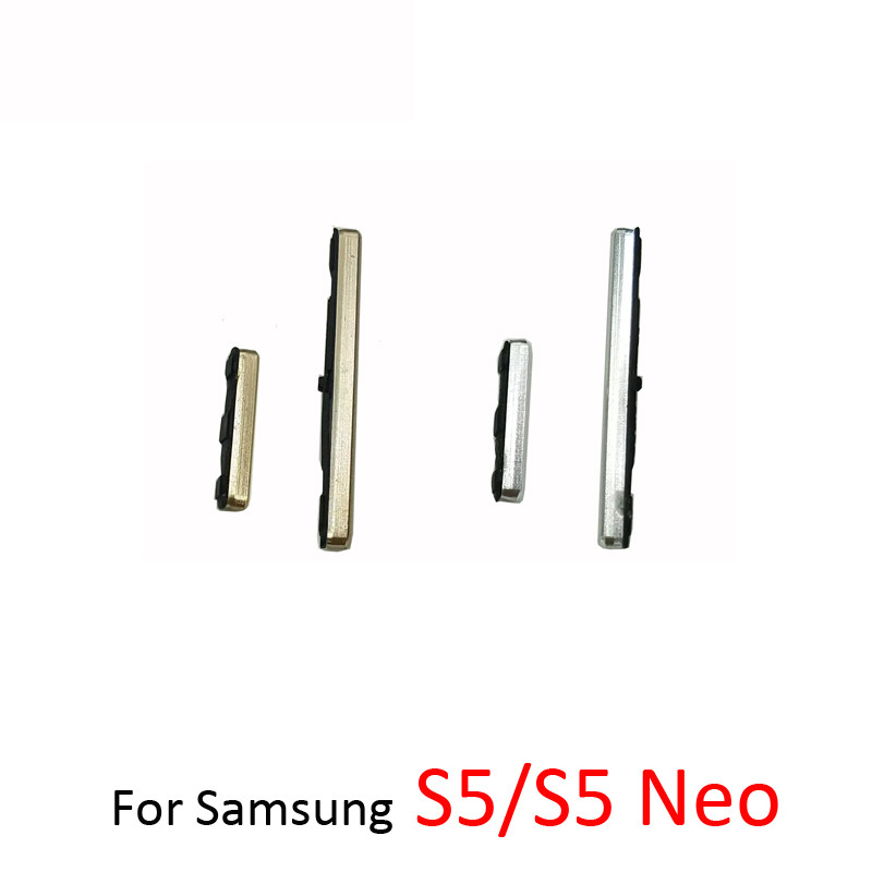 For Samsung Galaxy S5 G900F G900H G900I G900 i9600 G900FD G900MD Phone Housing Frame Volume Power Bu