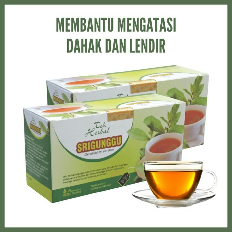 teh srigunggu Obat Ampuh Gurah dan batuk berdahak herbal srigunggu