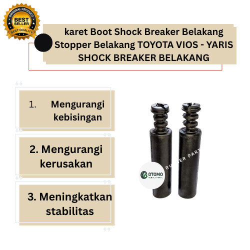 karet Boot Shock Breaker Belakang Stopper Belakang TOYOTA VIOS - YARIS SHOCK BREAKER BELAKANG
