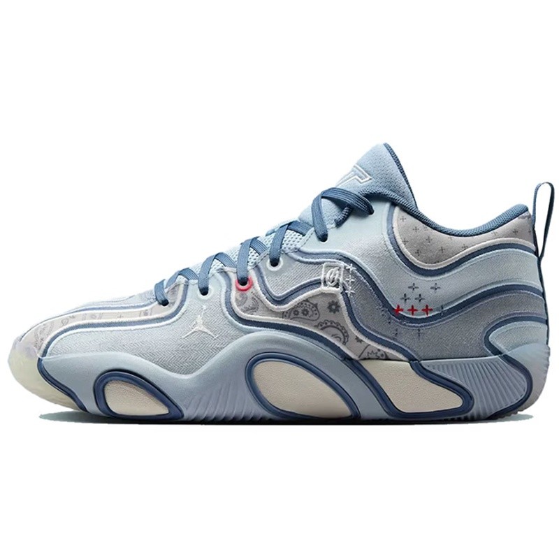 HOOPS POINT Sepatu Basket Air Jordan Tatum 3 Pf Denim Blue Original Hv5911-401