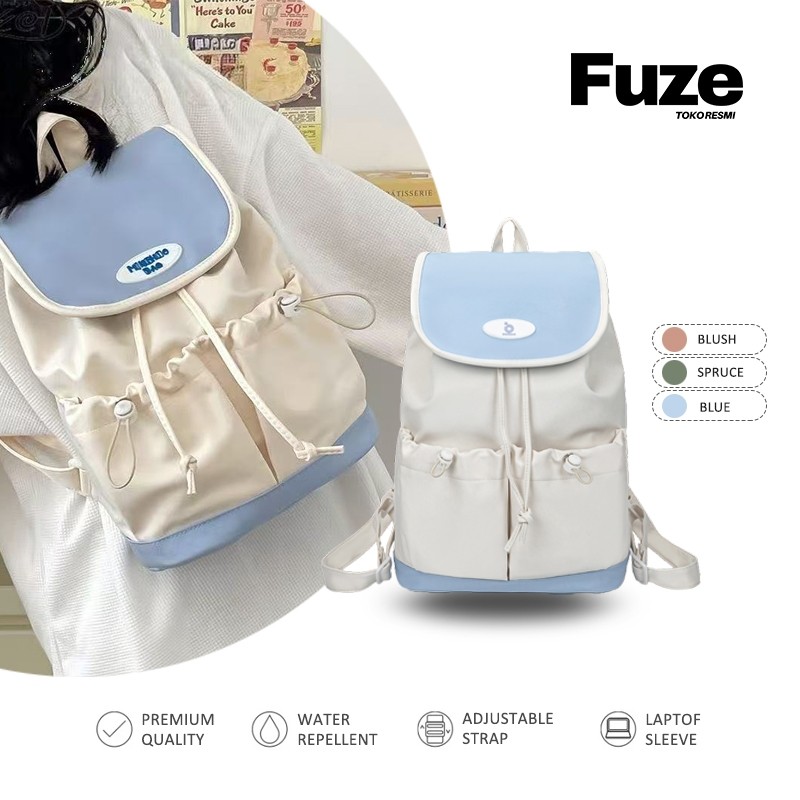 SUNIMPERIOR Ransel mini lucu korean style tas ransel wanita mini tas ransel korean style tas sekolah
