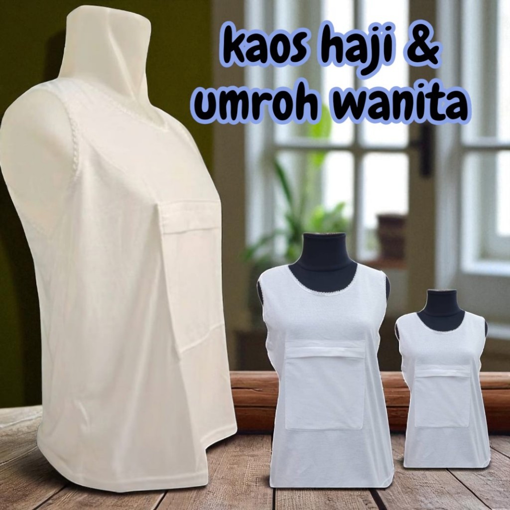 Kaos Dalam Wanita Kaos Haji Wanita Kaos Singlet Wanita Dewasa