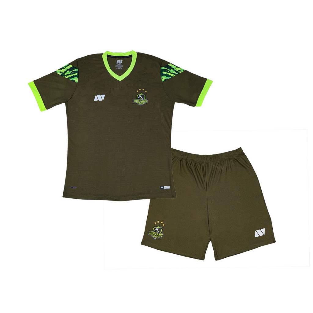 Noij Kaos Jersey Olahraga Set BTS Training 25/26 - Green