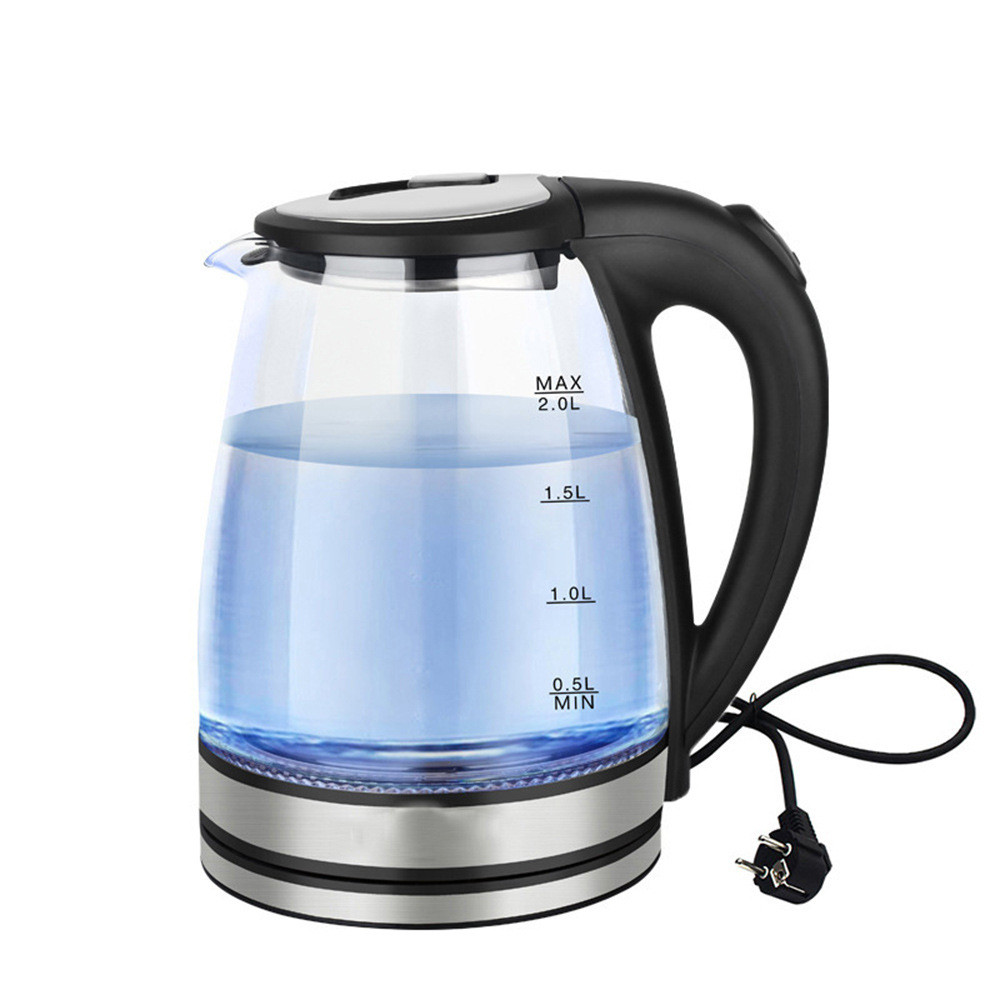 Cliandar 2025 New Pink Glass kettle electric kettle Electric kettle Electric kettle boiling water he