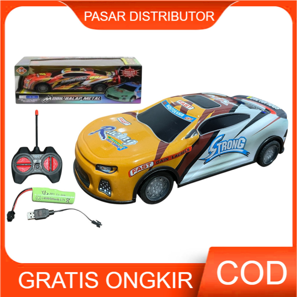 Pasar Distributor XTS-3061 RC MOBIL BALAP METAL Mainan RC Mobile Balap Remote Control Warna Warni